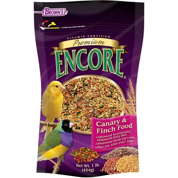 1 Lb F.M. Brown Encore Premium Canary - Food